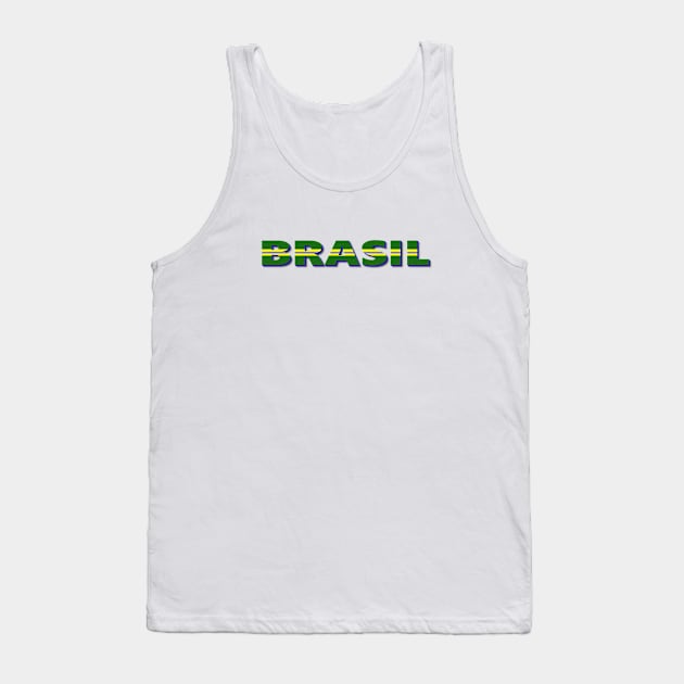 BRASIL. BRAZIL. SAMER BRASIL Tank Top by Samer Brasil